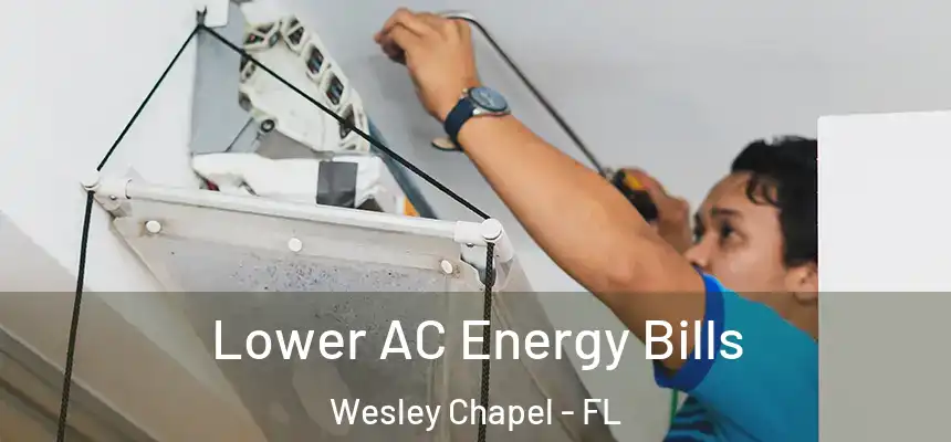  Lower AC Energy Bills Wesley Chapel - FL