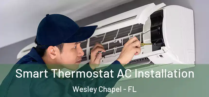  Smart Thermostat AC Installation Wesley Chapel - FL